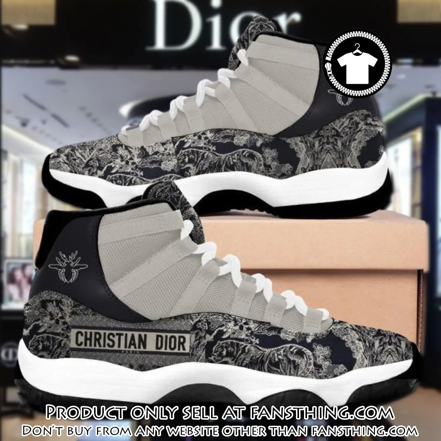 Christian dior luxury air jordan 11 shoes hot  dior sneakers gifts for men women fst4548419